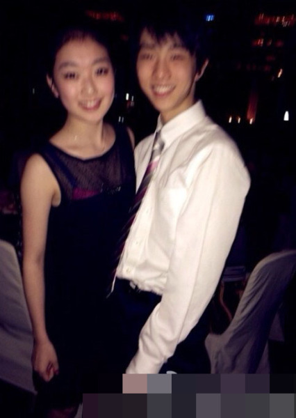 花滑美女李子君再晒羽生结弦合影 网友直呼“绝配”