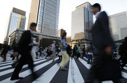 日本景气动向指数连续两个月出现改善