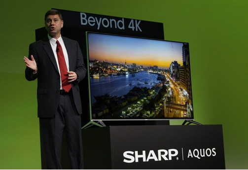 夏普将于2015年度推出8K液晶电视