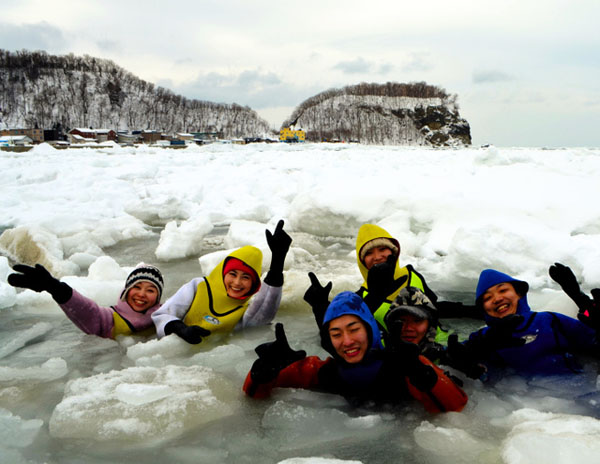 日本冬季旅游新去处：在北海道体验“流冰漫步”
