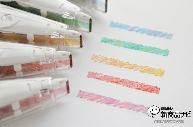 日本商家推出彩色记号修正带