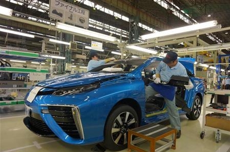 丰田燃料电池车“MIRAI”日产量仅3辆