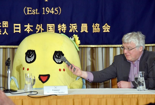 “船梨精”成为日本最火吉祥物