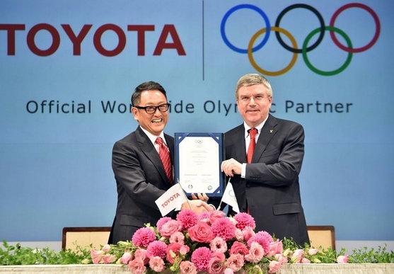 丰田与国际奥委会签署顶级赞助商合同