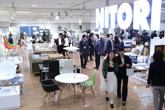 NITORI东京银座店开业 欲吸引年轻女性