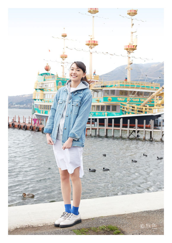 新垣结衣旅行杂志写真小清新 笑颜治愈