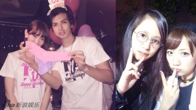 AKB48小嶋阳菜27岁生日趴 获赠粉色内裤
