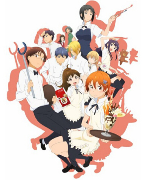 niconico生放送将从4月18日19:00起(日本时间)播放"迷糊餐厅第一季第
