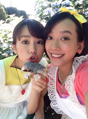 桐谷美玲和台湾女星孟耿如用英语进行邮件交流 日本通