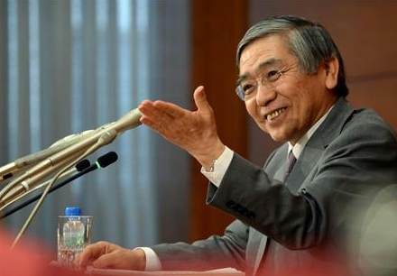 日本央行行长黑田东彦坚守2%通胀目标