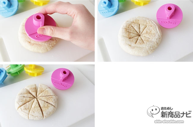 来看如何使用切片制造者轻松分蛋糕