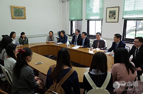 上海第二工业大学组团到活水女子大学访问