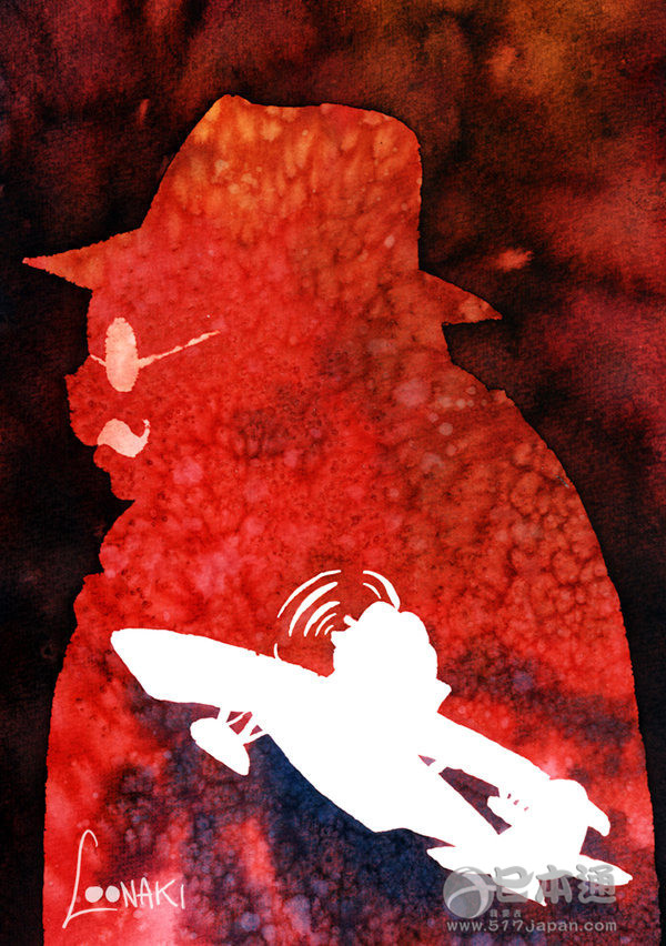 水彩画印象颠覆作  吉卜力粉丝笔下的水彩画