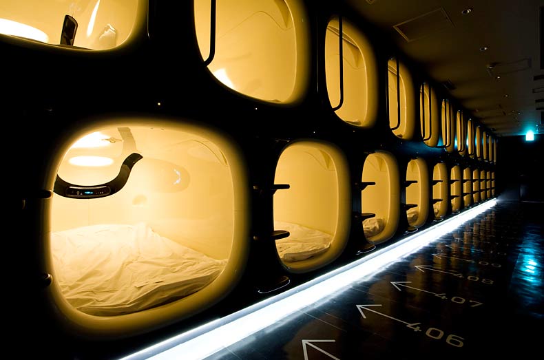 没睡过日本胶囊旅馆怎么好意思说去过日本