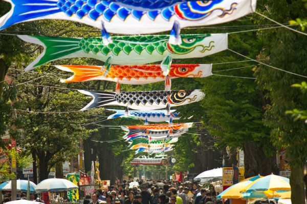 五月五日男孩节丨没想到日本人这样过端午