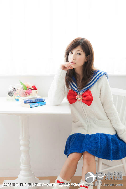 万代推出《美少女战士》月野兔家居服