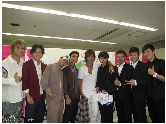 盘点那些令人意想不到的中日明星合影