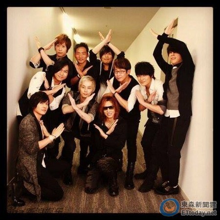 盘点那些令人意想不到的中日明星合影