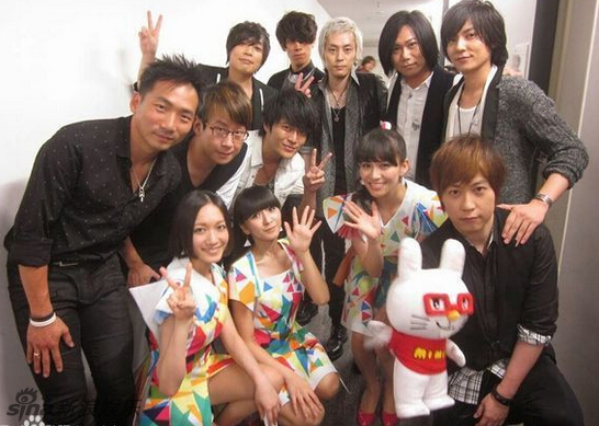 盘点那些令人意想不到的中日明星合影