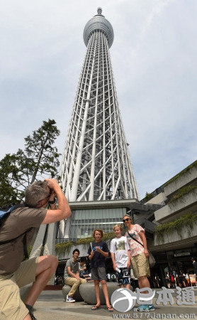 东京晴空塔举行开业3周年纪念活动
