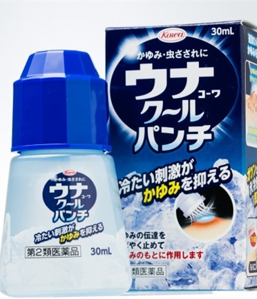 日本Unacowa止痒剂 采用局部麻醉原理