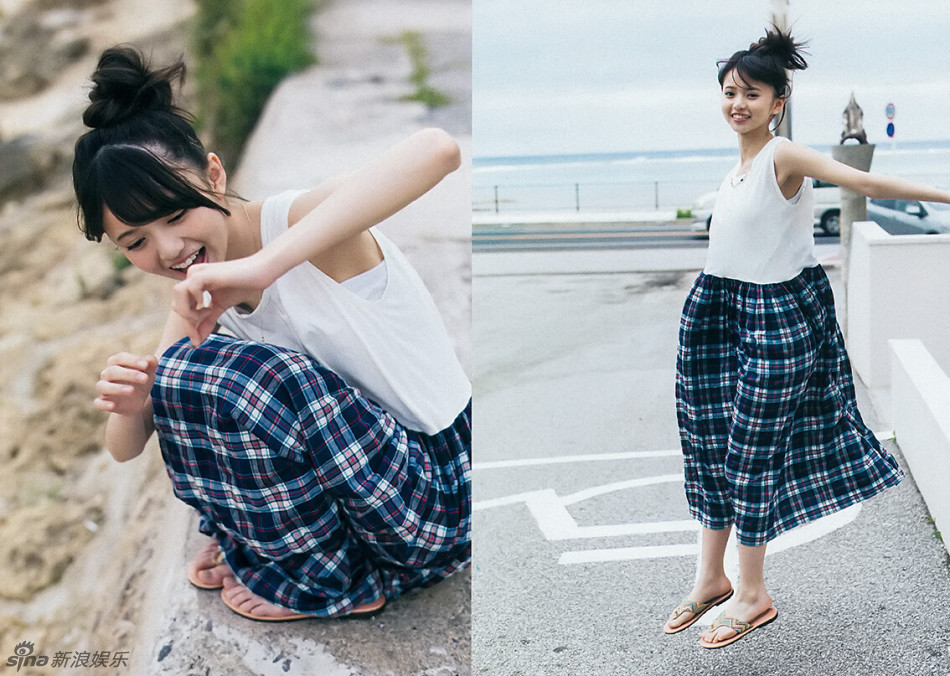 日本美少女斋藤飞鸟走红 五官精致似漫画女孩