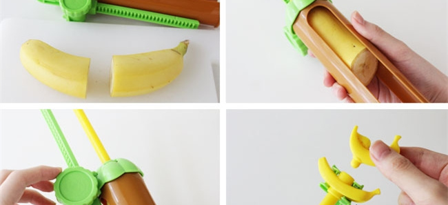 可以做出巧克力注心的香蕉？（二）