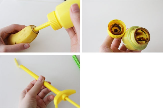 可以做出巧克力注心的香蕉？（二）