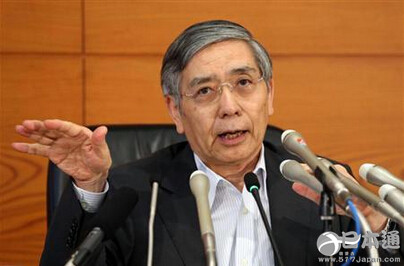 日本央行行长预计经济继续温和复苏