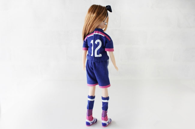 Licca抚子日本模特2015 为女足世界杯加油