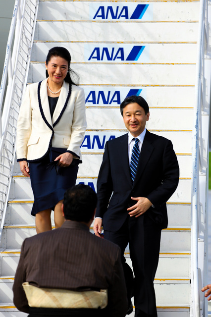 日本皇太子访问汤加 皇太子妃雅子时隔两年陪同出访