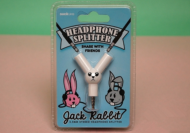suck UK耳机分配器 巧妙利用兔耳朵
