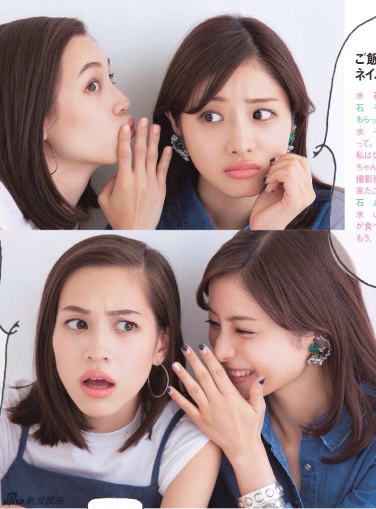 石原里美水原希子同登杂志两美女斗艳 日本通 石原里美水原希子同登杂志两美女斗艳 日本通