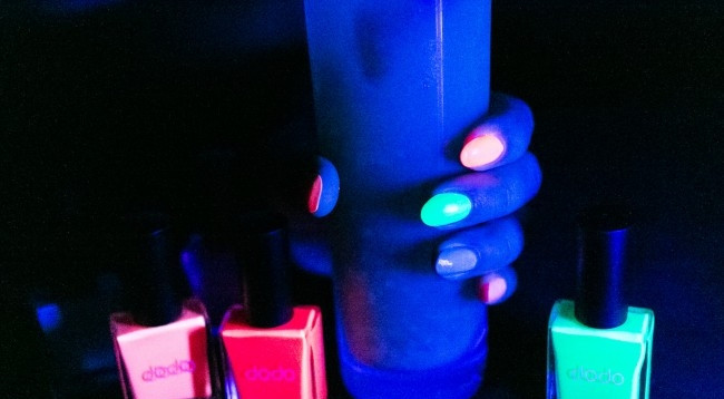 韩国dodo荧光指甲油 专为派对人士设计（一）