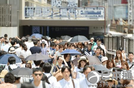 日本7月中暑人数创同期历史新高
