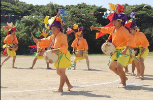 长崎五岛学生运动会 新晋小舞者继承传统