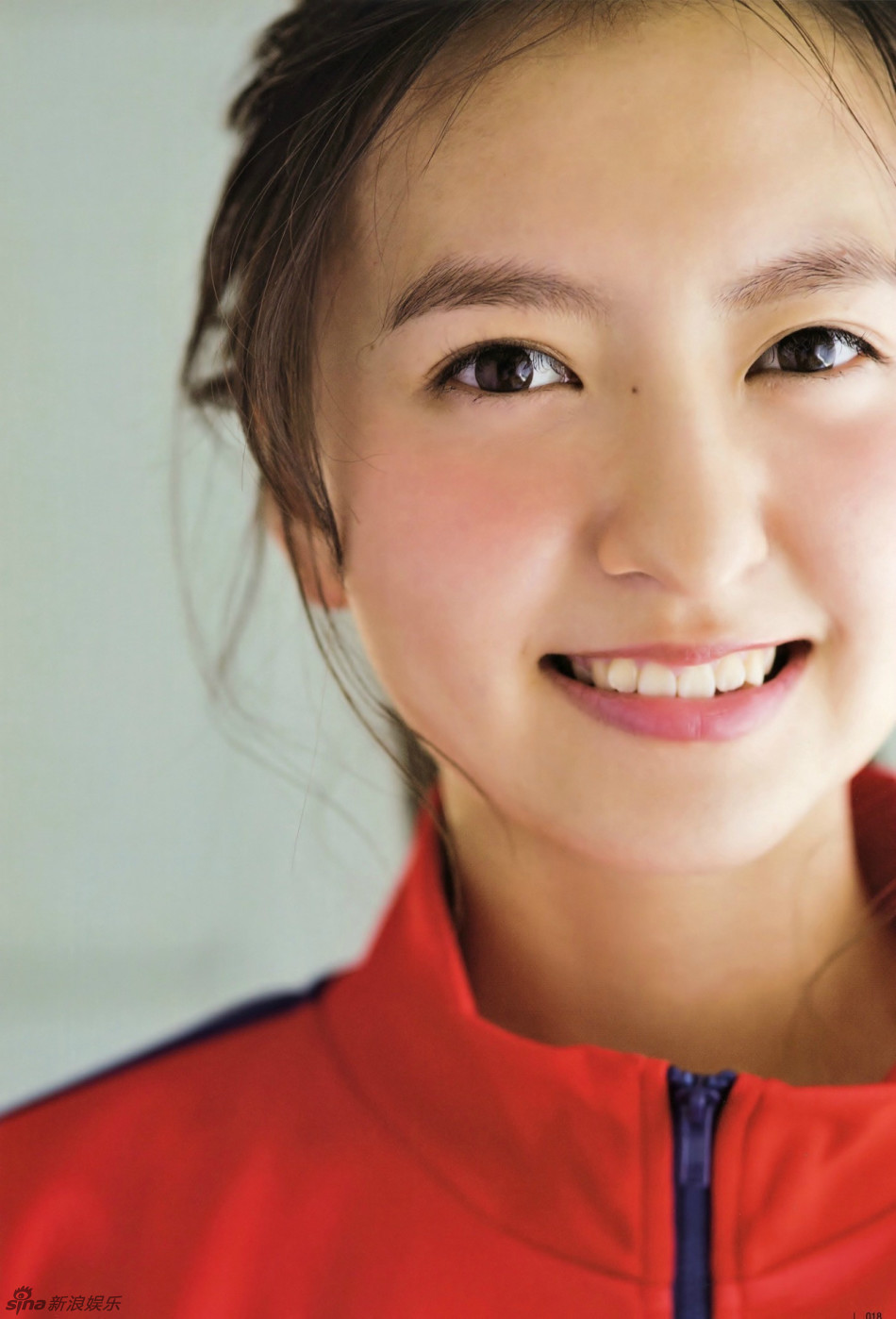 hkt48萌妹森保圆运动写真秀健美身材