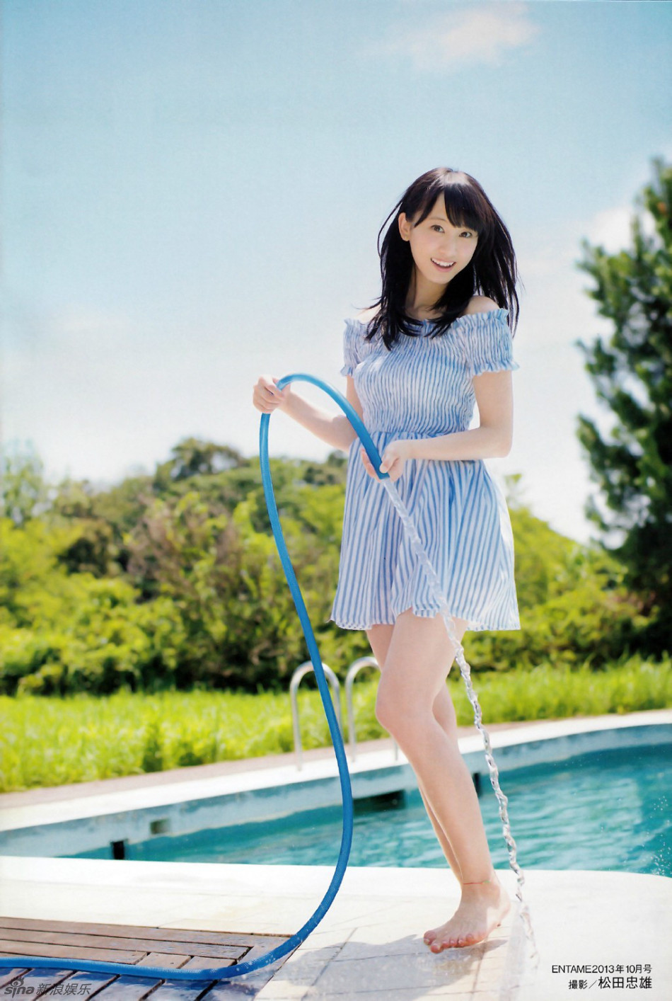 前AKB48松井玲奈毕业写真曝光 清丽脱俗