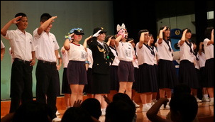 长崎学生编排预防犯罪宣传舞蹈首次亮相
