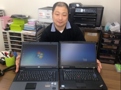 长崎电脑零售店无偿为职业训练求职者提供电脑