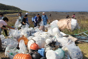 海上漂浮垃圾处置会议在长崎五岛开幕