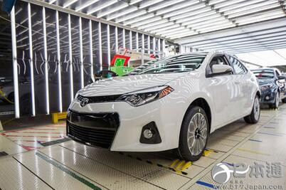 丰田8月日本国内汽车产量同比增长