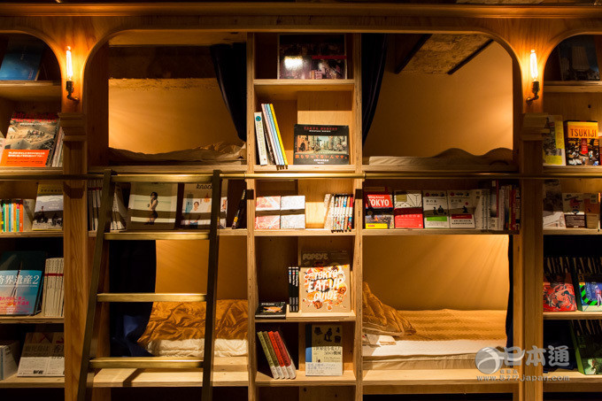 爱书者的天堂！“BOOK AND BED TOKYO”让您与书共眠