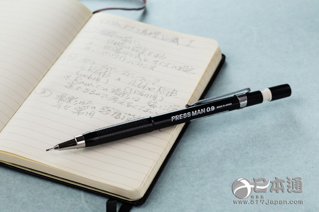 白金钢笔推出“Press Man”粗芯自动铅笔