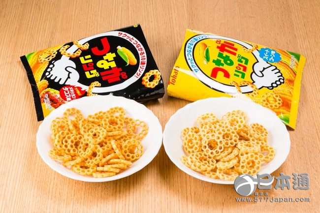 新款零食“Tsunagaring 甜玉米味/墨西哥饼味”