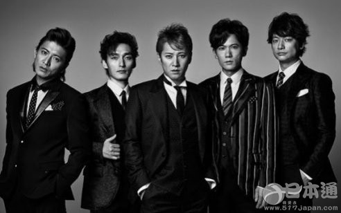 2015年日本最火的男性偶像组合排行榜