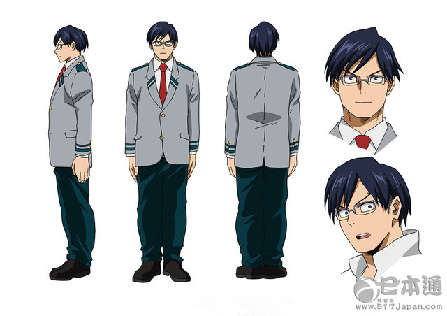 《我的英雄学院》丽日御茶子&饭田天哉设定画公开