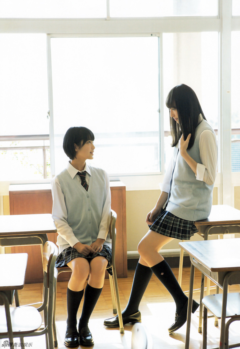 日本偶像组合欅坂46写真 妹子清纯水嫩