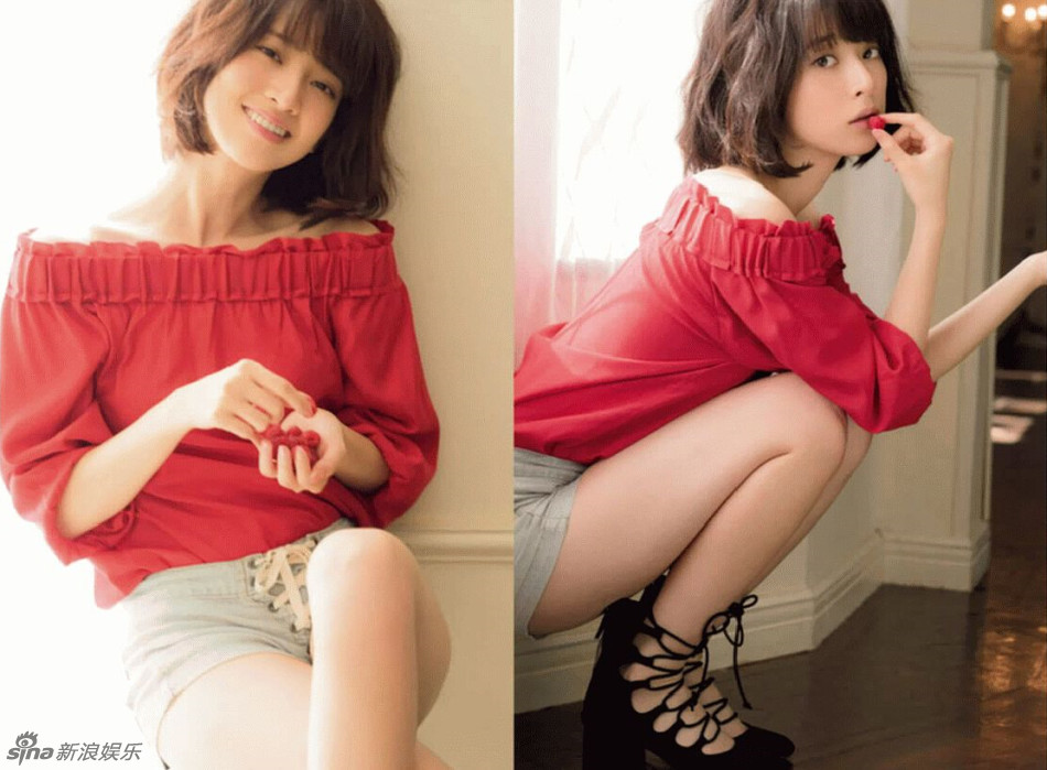 日本女星桥本奈奈未性感写真 秀修长美腿
