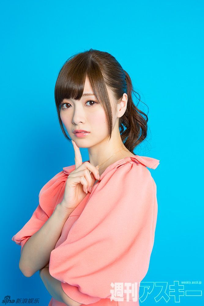 日本美颜女神白石麻衣清新写真 粉裙可爱迷人